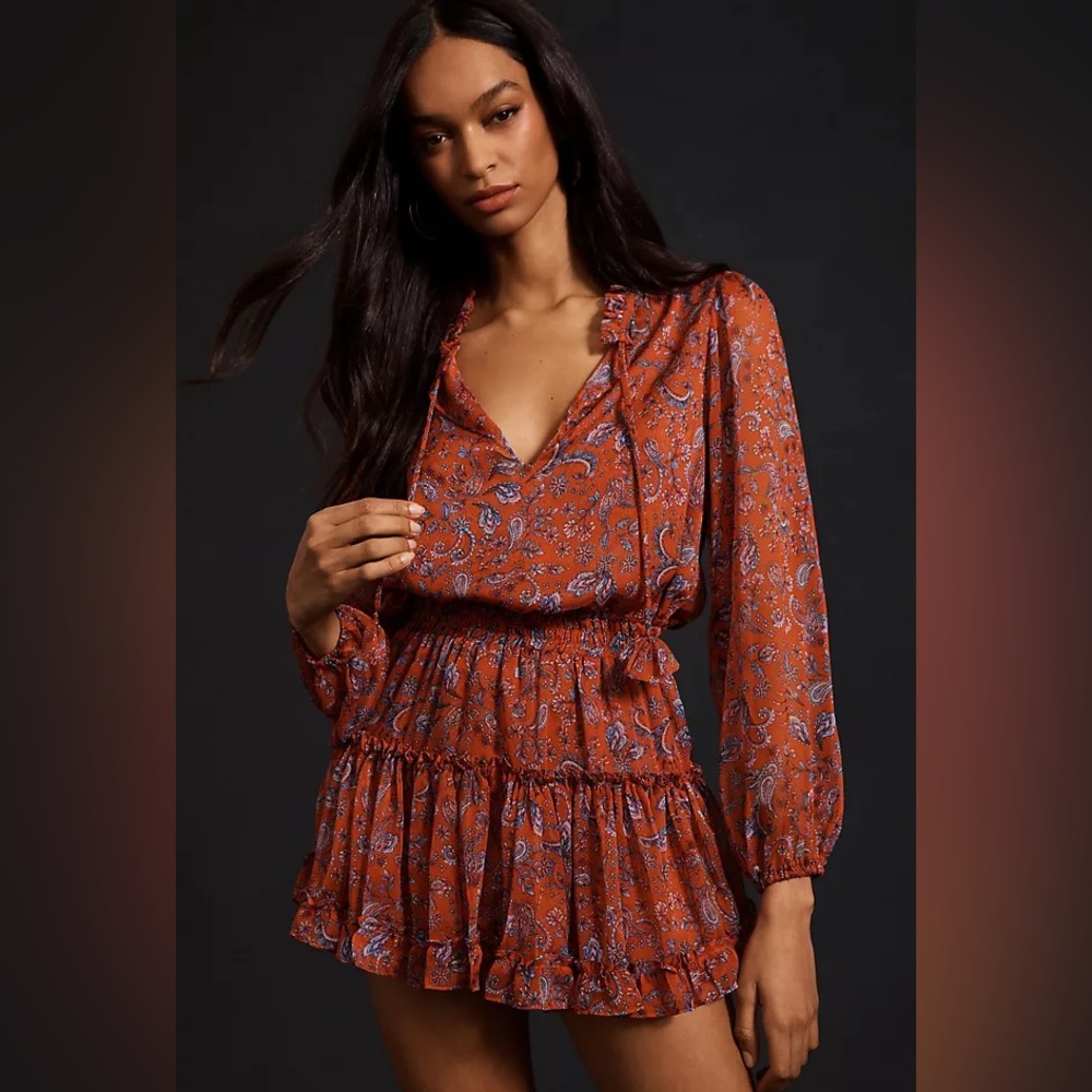 MISA Lorena Mini Dress NWT